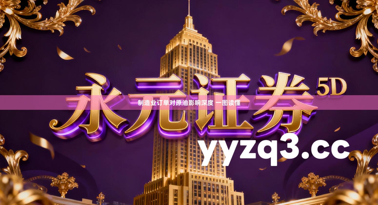 制造业订单对原油影响深度 一图读懂