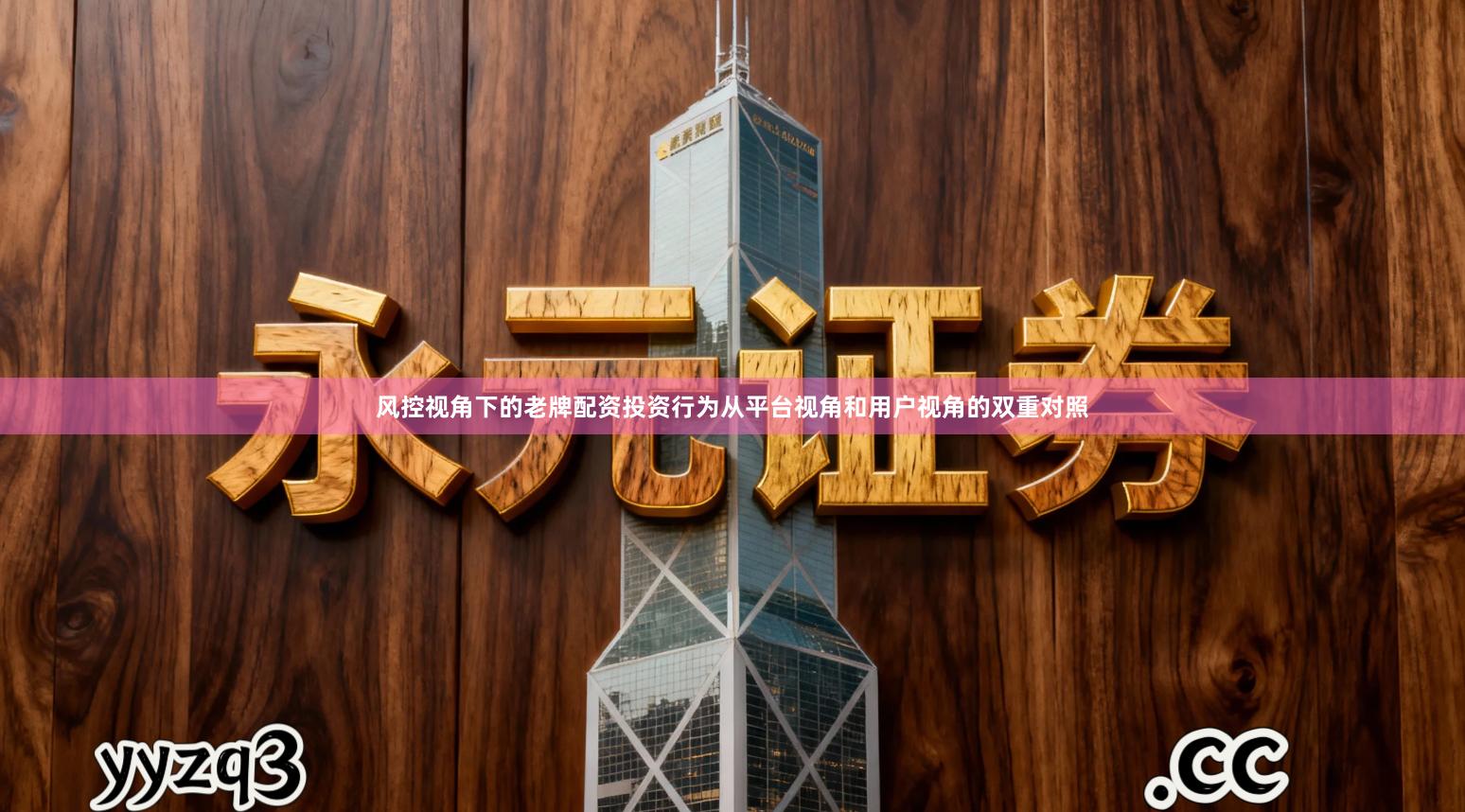 风控视角下的老牌配资投资行为从平台视角和用户视角的双重对照